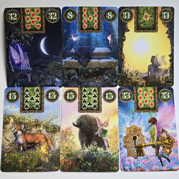 🧚🏼‍♀️ FREE Add-On Fairy Lenormand Oracle Tarot Cards - Picture 5 of 12